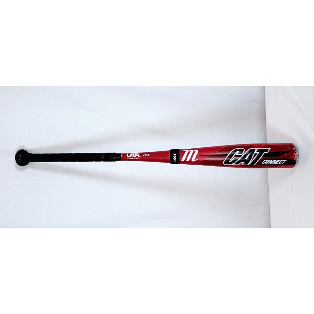 Marucci CAT Connect USA Baseball Bat 29" 19oz  AZ105 Hybrid 2 5/8 Red Black